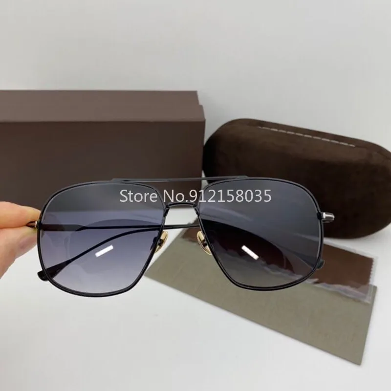 

Новинка 2021, женские и мужские модные квадратные солнцезащитные очки TF0746, брендовый дизайн, оправа для очков, градиентные солнцезащитные очк...