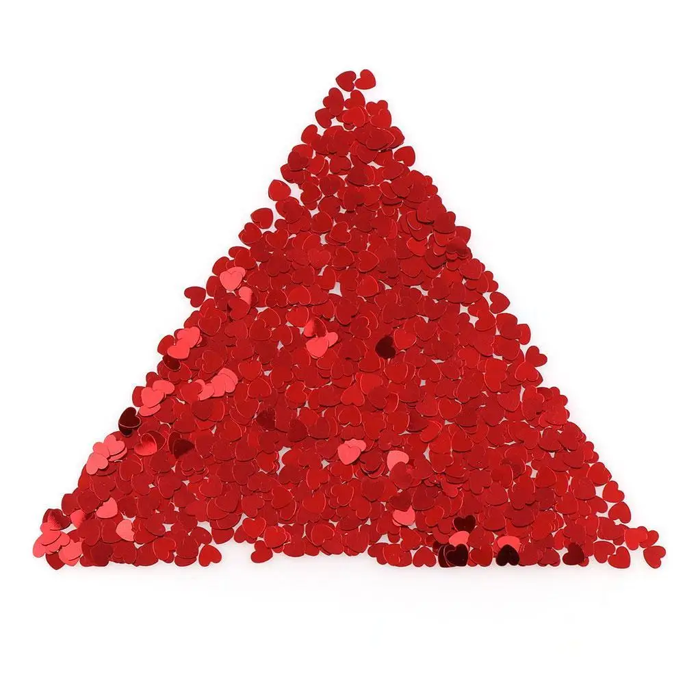 

Red Heart Glitter Confetti Scatter Wedding Birthday Baby Decor Table Shower Scrapbook Shower Baby Confettis Bridal N4Z0