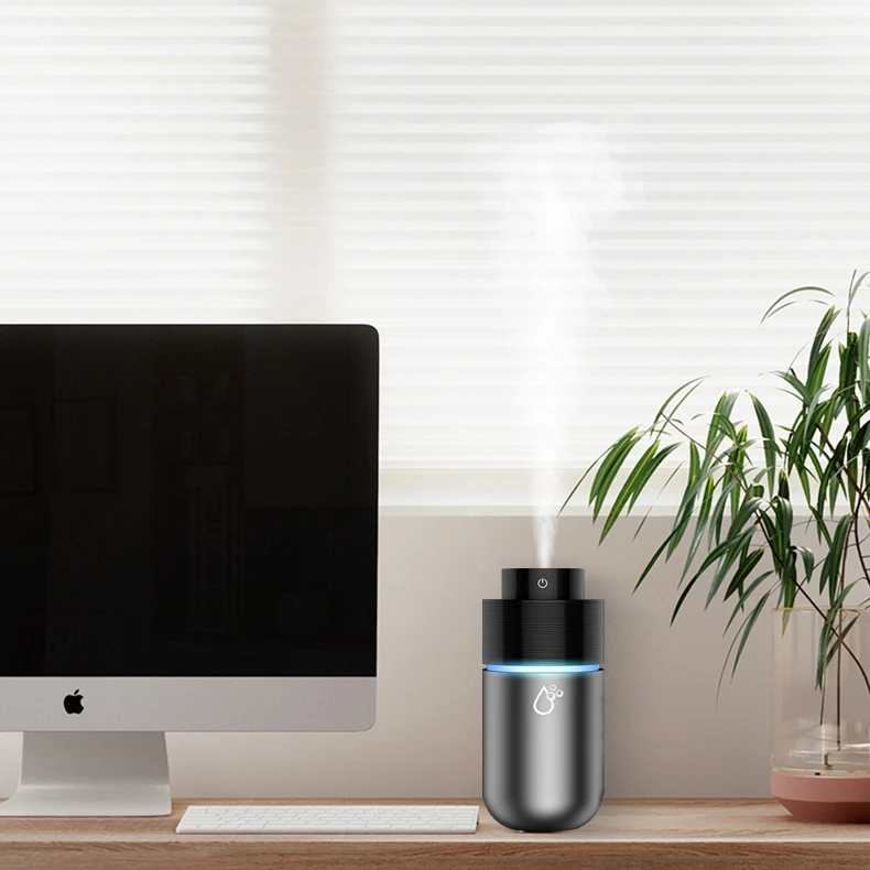 Мини очиститель воздуха портативный увлажнитель автомобильный диффузор USB