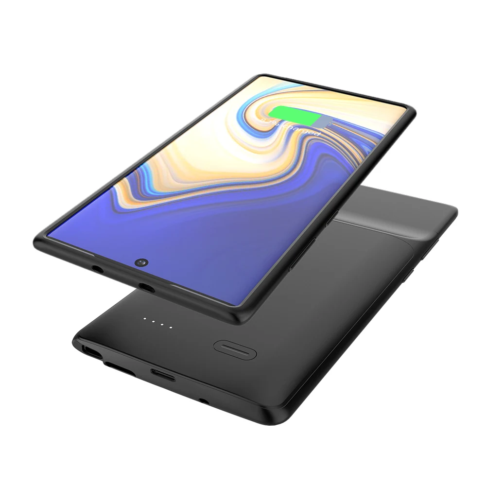 Для samsung Galaxy Note 10 Plus чехол для зарядного устройства 6000 мАч внешнее резервное зарядное устройство power Bank защитный чехол Note10 Note 10
