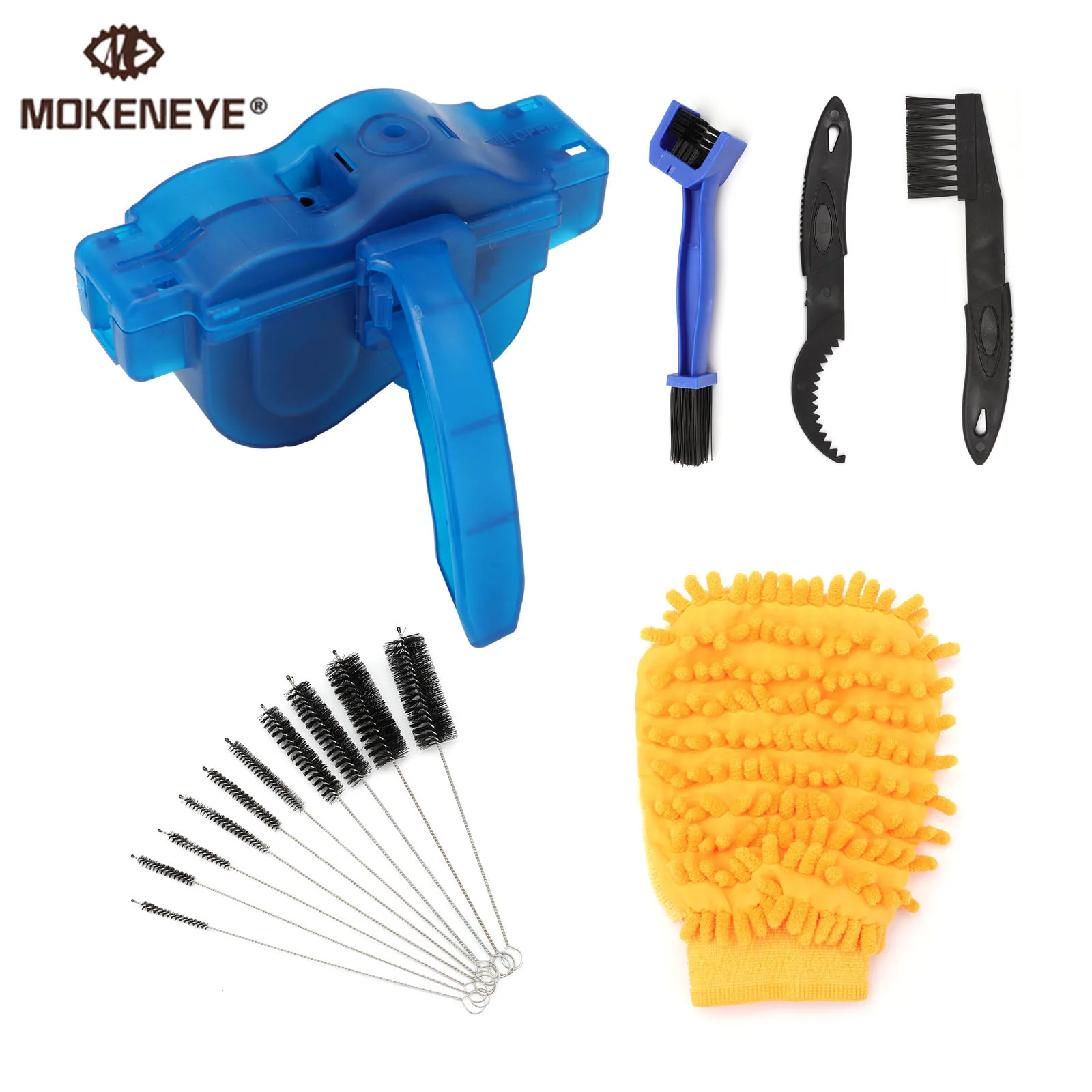 

Щетки для чистки велосипедной цепи, набор мягких чистящих перчаток из синели для горных, дорожных и городских трюков