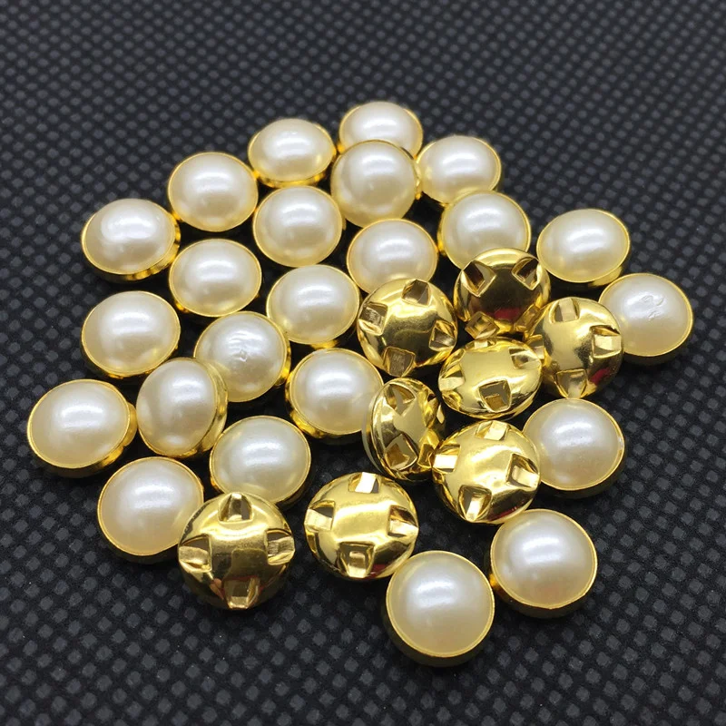 TopStone 6 мм 8 жемчужные бусины с серебряными/золотыми когтями пришивные камни