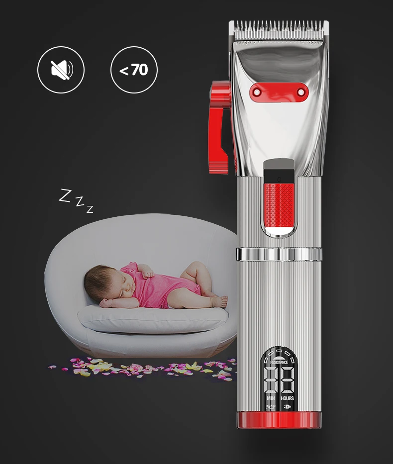 Новая Профессиональная Беспроводная Машинка для стрижки волос 2021 мощный триммер