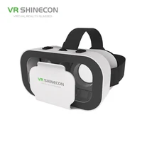 vr shinecon g05a virtual reality hd lens headset economical 3d vr glasses for 4 7 6 0 inches android ios smart phones