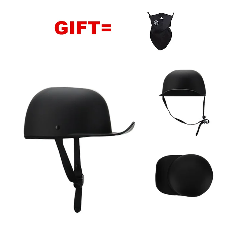 

2021 Motorcycle Helmet Open Half Face Motocross Helmet Vintage Motorbike Biker Riding Crash Scooter Chopper For Adults man