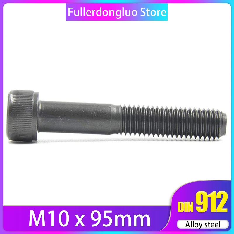 FullerKreg M10 1.5 x 95 мм ISO 4762 шестигранный привод класса 12 9 черная окись легированная
