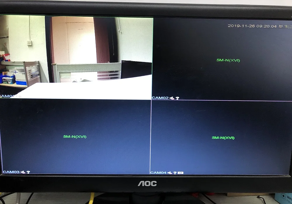 Fuers обновление 4 шт. HD 4M-N 4CH AHD DVR CCTV камера система безопасности комплект уличная камера система видеонаблюдения ночное видение P2P