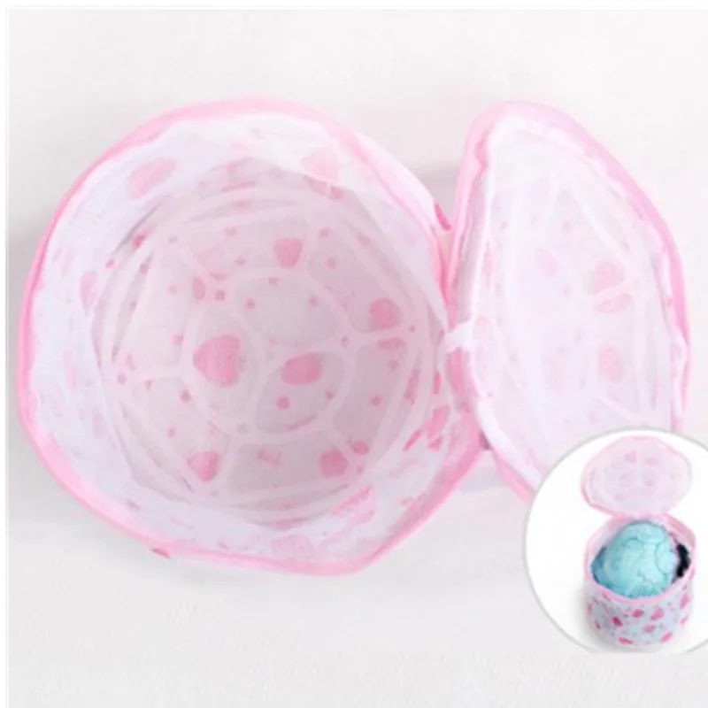 New arrival Convenient flower Bra Lingerie Wash Laundry Bags Home Using Clothes Washing Net Basket Bag Zipped | Дом и сад