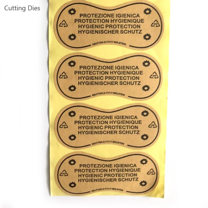 

Прозрачные защитные этикетки для купальников 50 шт