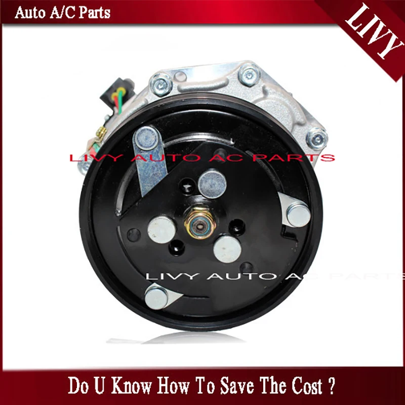 Компрессор 7V16 A/C для SKODA OCTAVIA 1996-2005 1J0820803A 1J0 820 805 1J0820805 0300K003 888-0100132 | Автомобили и