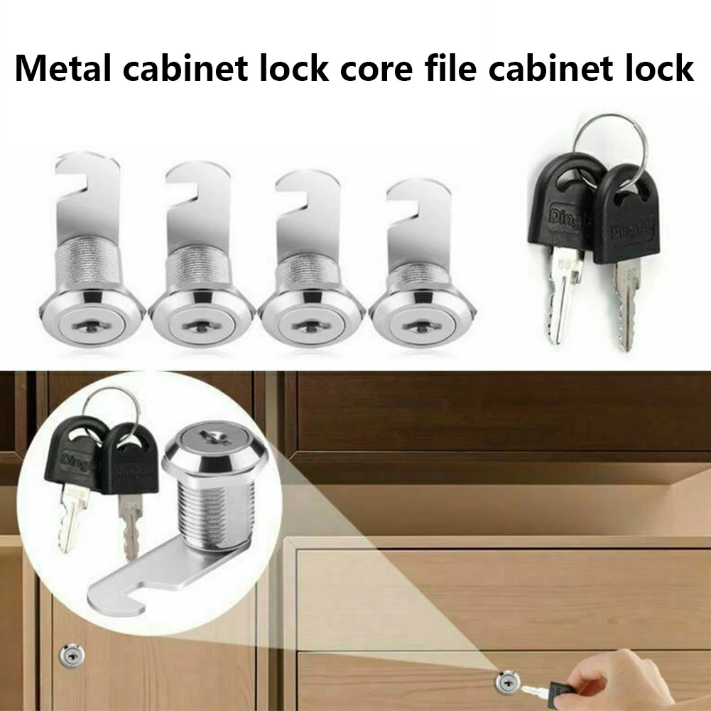 Дверной замок с 2 ключами комплект принадлежностей для шкафа ящика почтового 16 мм