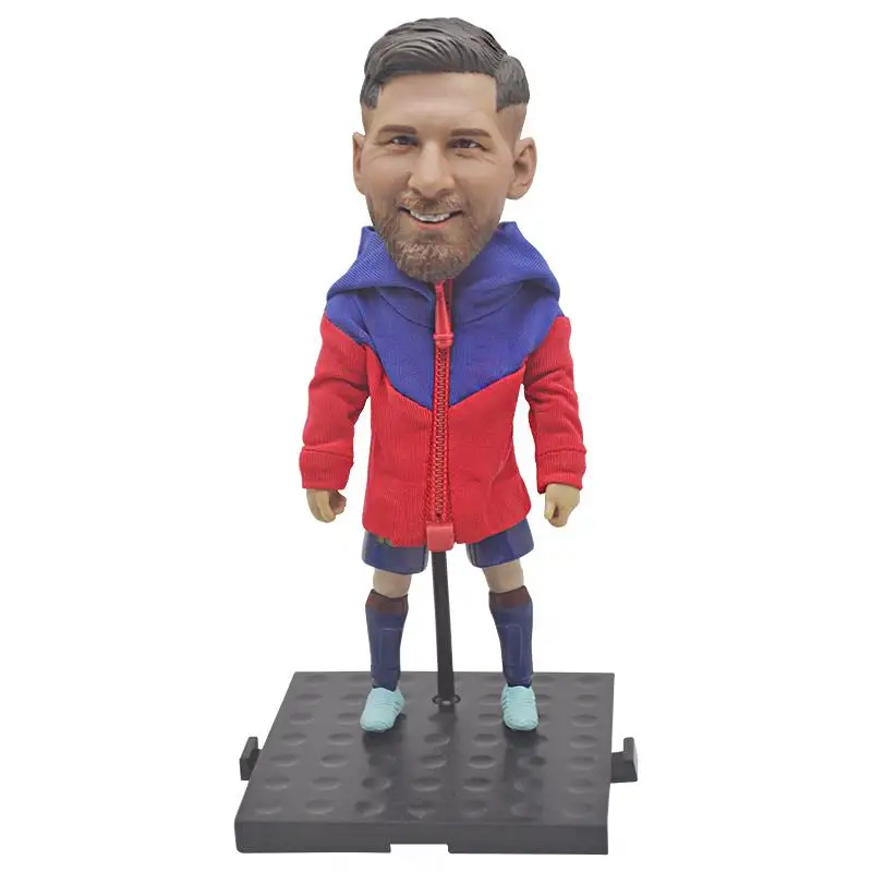 

12cm Height Dolls 2020 Soccer Club Player Figure MESSI Toys Football Stars RONALDO Dolls In Stock Fans Gift Souvenir