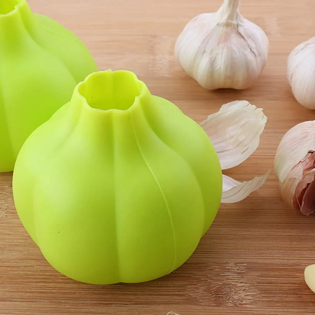 Овощечистка для чеснока Креативные кухонные инструменты пищевой силикон мягкий
