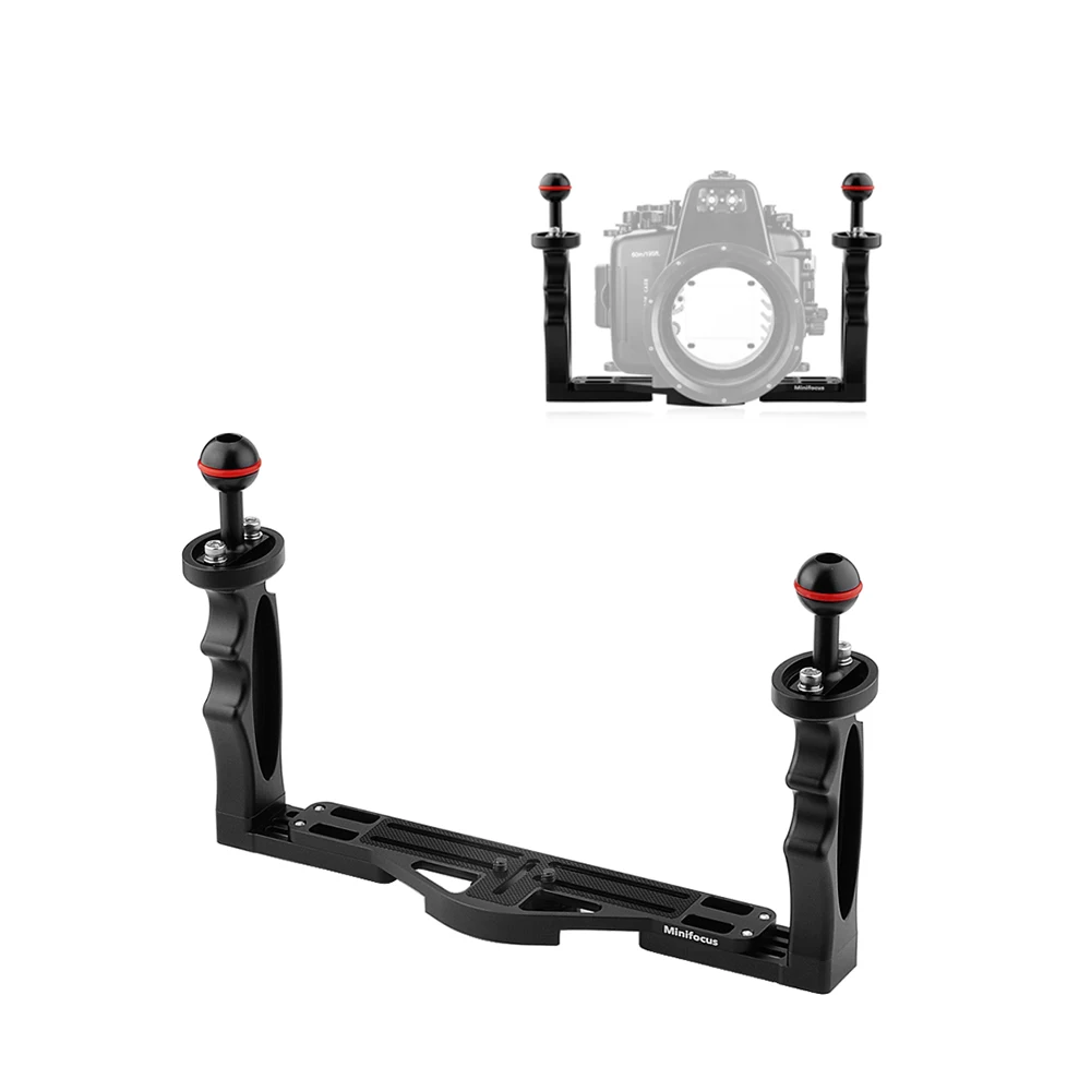 Двойной Ручной Стабилизатор для дайвинга Подводные корпуса лоток захват с