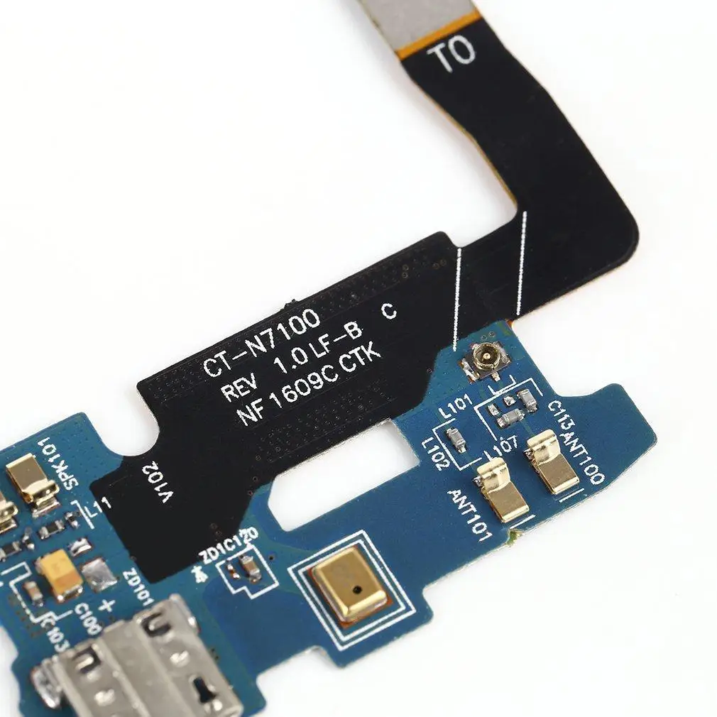 Соединительный зарядный порт гибкий кабель лента для Galaxy Note 2 II N7100 UL | Мобильные