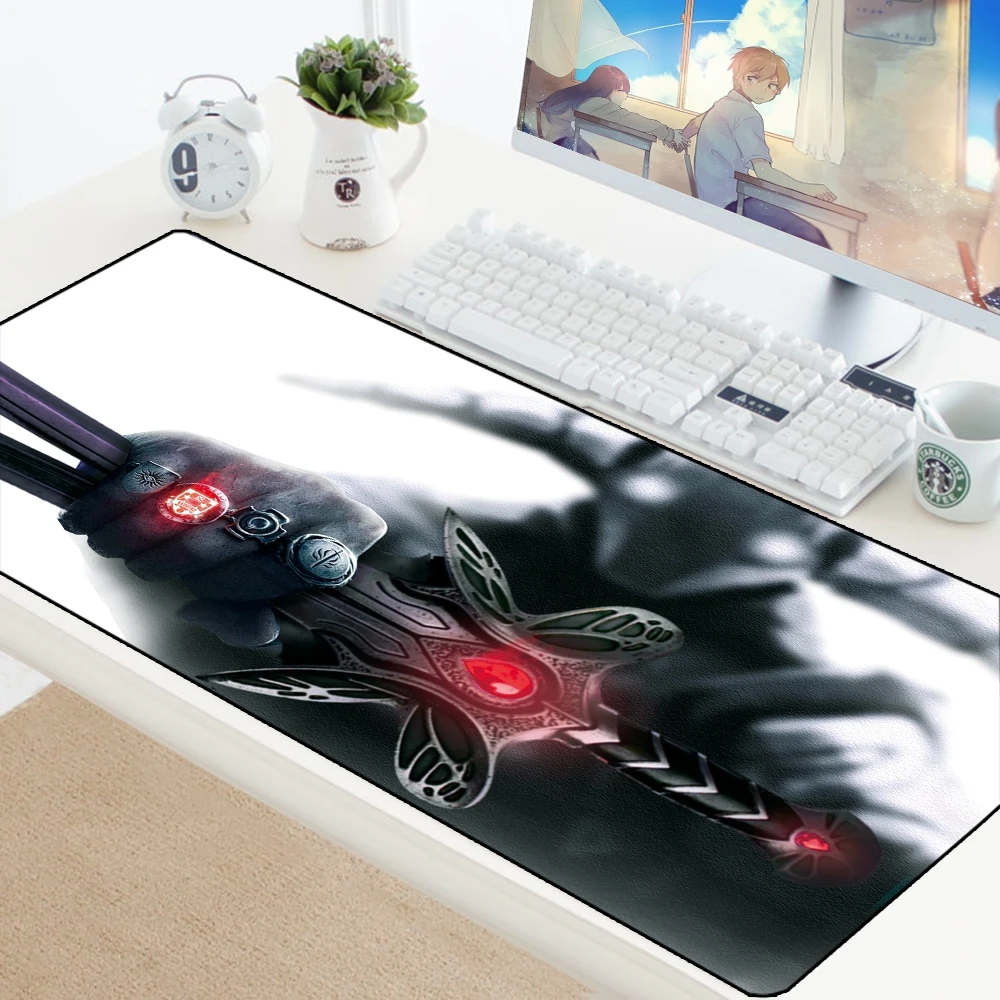 Игровой коврик для мыши Dota 2 большой компьютерной XL водонепроницаемый скоростной