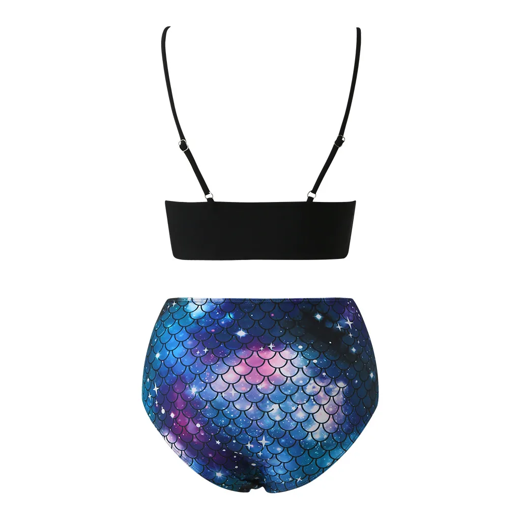 Женский купальник из полиэстера женский купальный костюм двух предметов