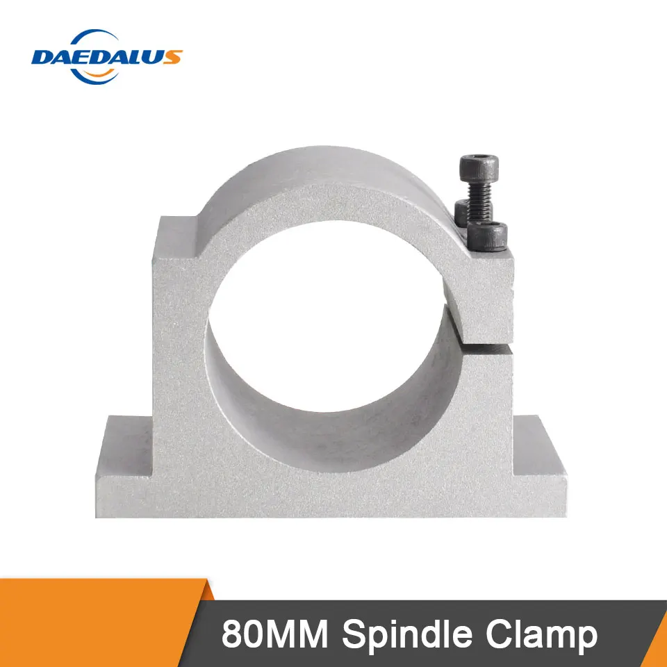 Зажим шпинделя 80 мм фрезерный держатель для с ЧПУ 1 5 кВт 2 двигатель|Шпиндель