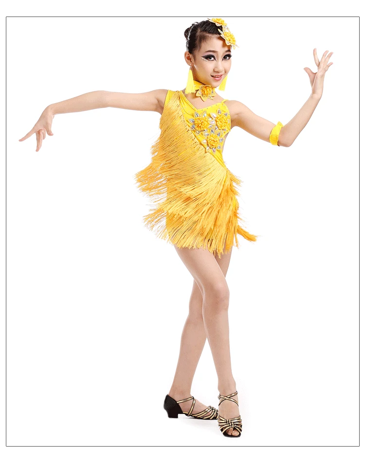 Женский танцевальный костюм для конкурсов самбы юбка-камисоль латинские платья