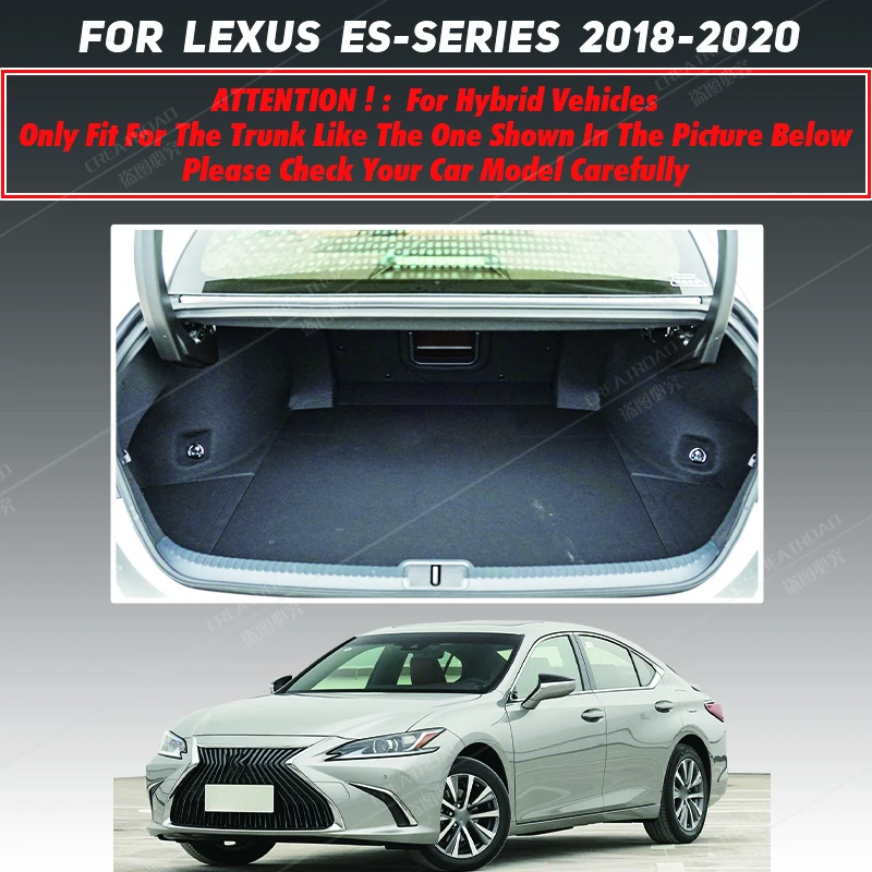 Коврик для багажника автомобиля LEXUS ES series 2018 2019 2020