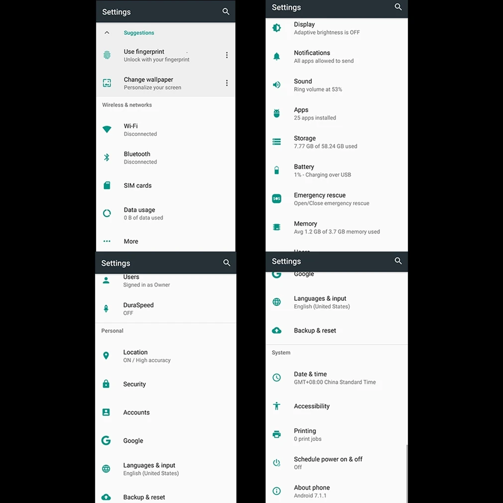 Gome U7 смартфон 5,9" полный экран 3050 мАч MTK6757CD 13 Мп Android 7,1 4 Гб 64 Гб Восьмиядерный процессор распознавание Радужки 4G LTE мобильный телефон
