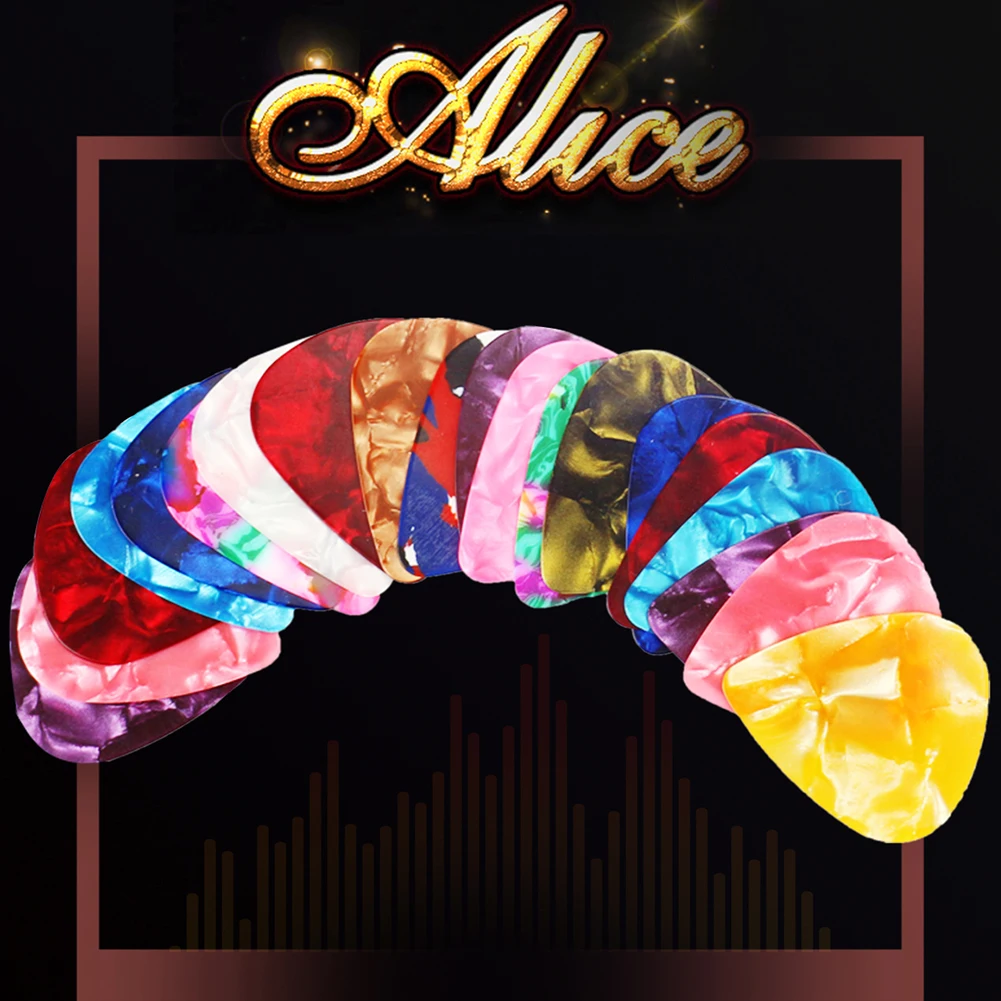 

20 шт. медиатор для гитары, Электрический Гладкий медиатор для гитары