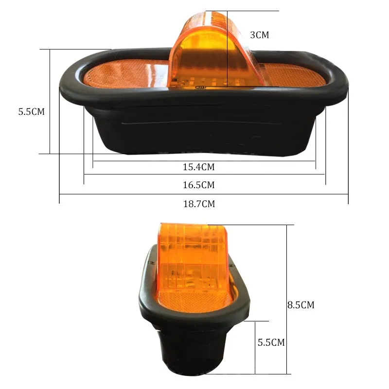 Грузовик боковой светильник 24V Электронный прицеп высокого ing Водонепроницаемый