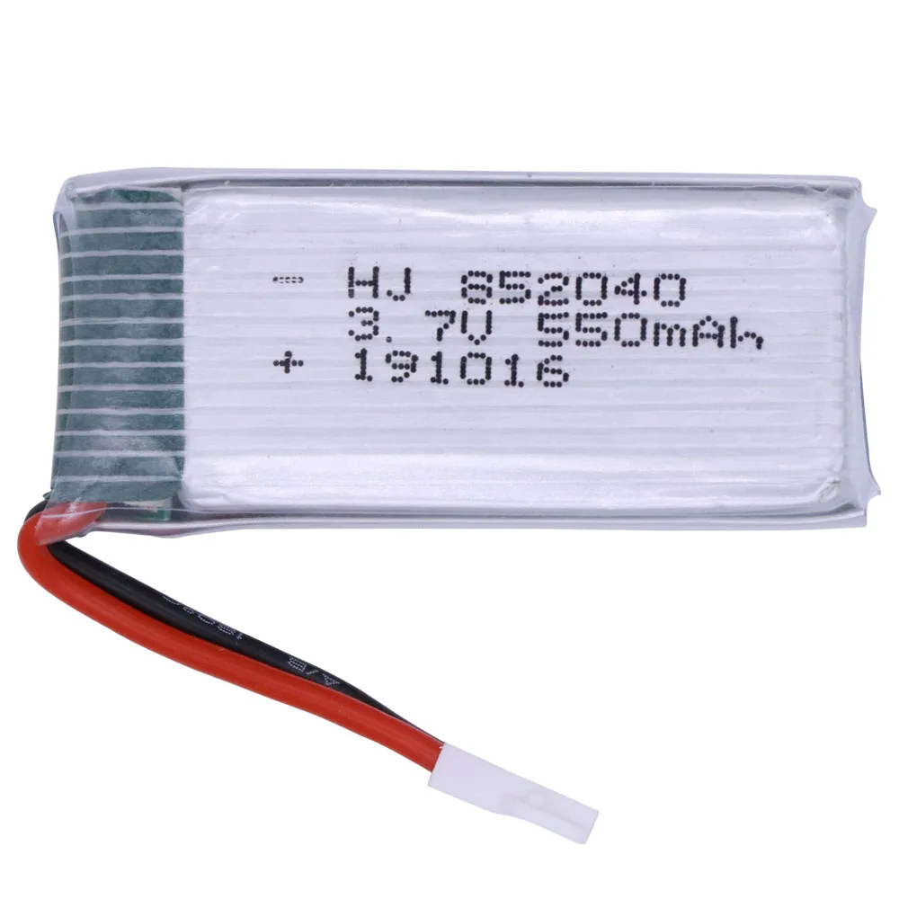 Аккумулятор Lipo 3 7 в 550 мАч для квадрокоптера JXD 523 Вт H43WH дрона 852040 аккумулятор