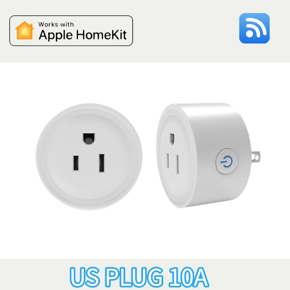 

CozyLife HomeKit 10A US Plug WiFi Wireless Smart Socket Timer Outlet APP Voice Control For Alice alexa Google Home Apple Siri