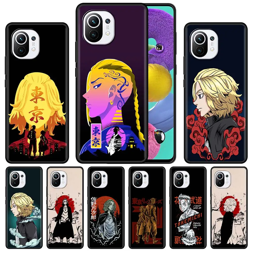 

Soft Silicone Phone Case For Xiaomi Mi 11 10T 10 Lite 9T 11X CC9 Pro 11i CC9E Smartphones Cover Tokyo Revengers Anime Japan