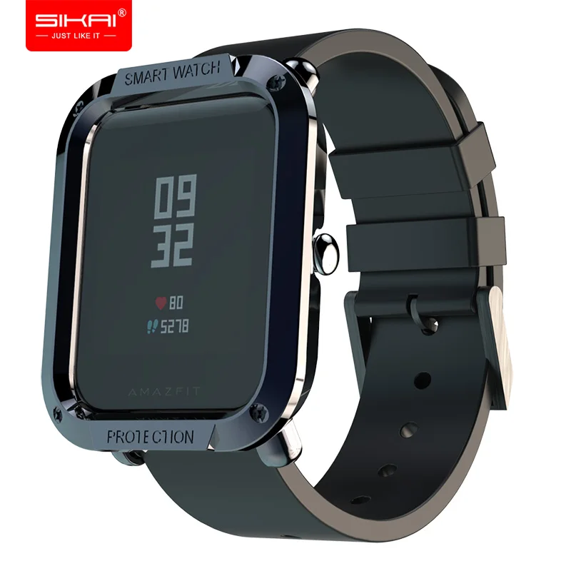 Для Amazfit Bip чехлы Смарт часы протектор для Huami Чехлы Midong PC Оболочка Легкий SIKAI bip lite