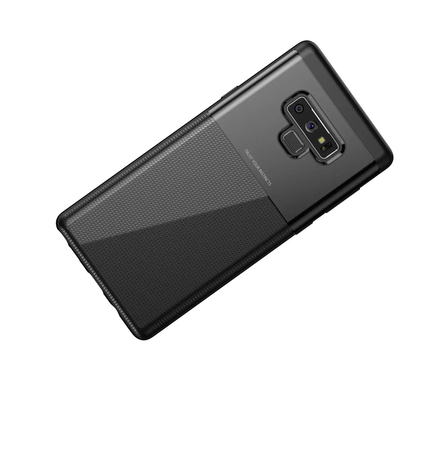 Гибкий чехол для телефона samsung note9 полный защитный задняя крышка защита от