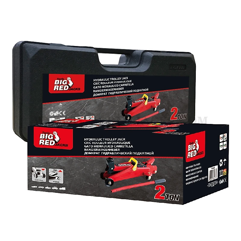 Автомобильный гидравлический ручной домкрат 2 5 тонны Напольный подъемный