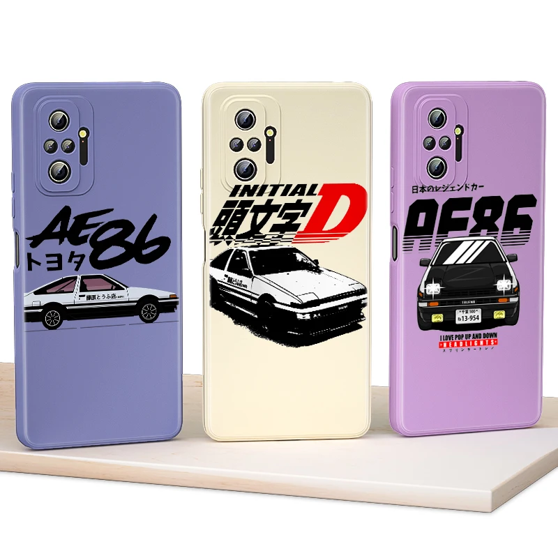 

Digital D retro racing car For Xiaomi Redmi Note 11 10 10S 10T 9 9S 9T 8 8T 7 7S 6 5 Pro Max Plus 5G Liquid Silicone Phone Case