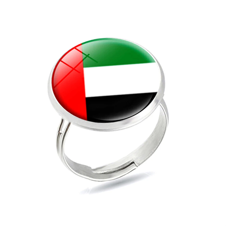 Настраиваемые национальные кольца с флагами турецкие Израиль Саудовская Аравия