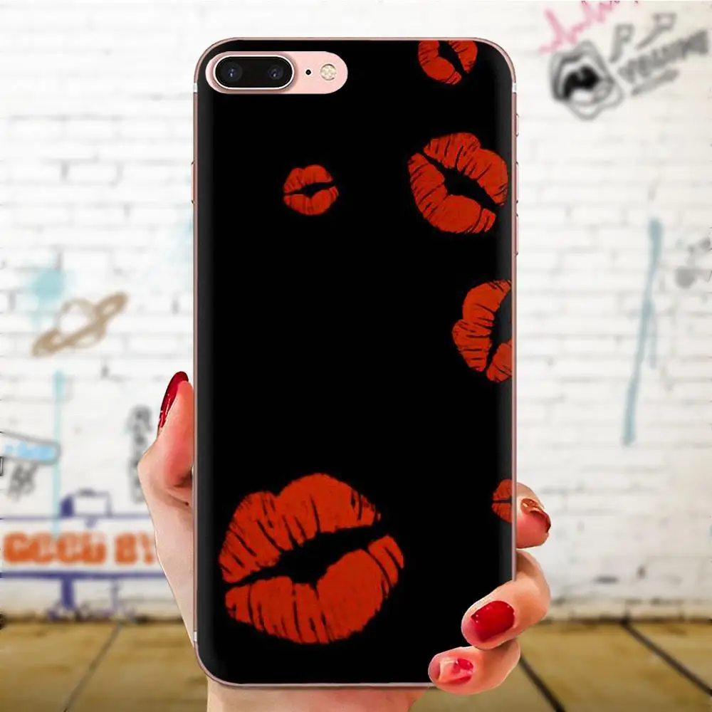 Kiss Me губная помада Rouge для Huawei Honor Nova Note 5 5I 8A 8X10 Pro 9X Moto G G2 G3 G4 G5 G6 G7 Plus TPU хит продаж |