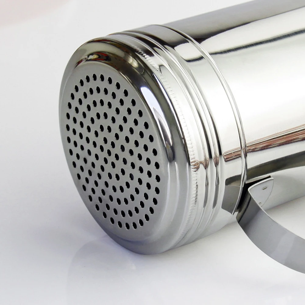

Kitchen Tool Sugar Salt Spice Bottles Pepper Versatile Barbecue Powder Stainless Steel Shaker Dispenser With Handle Dredge