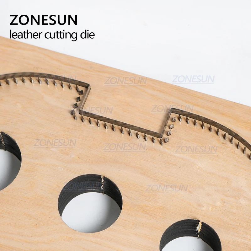 Штамп ZONESUN D1 для изготовления на заказ лазерный резец бумаги ПВХ/эва листа форма