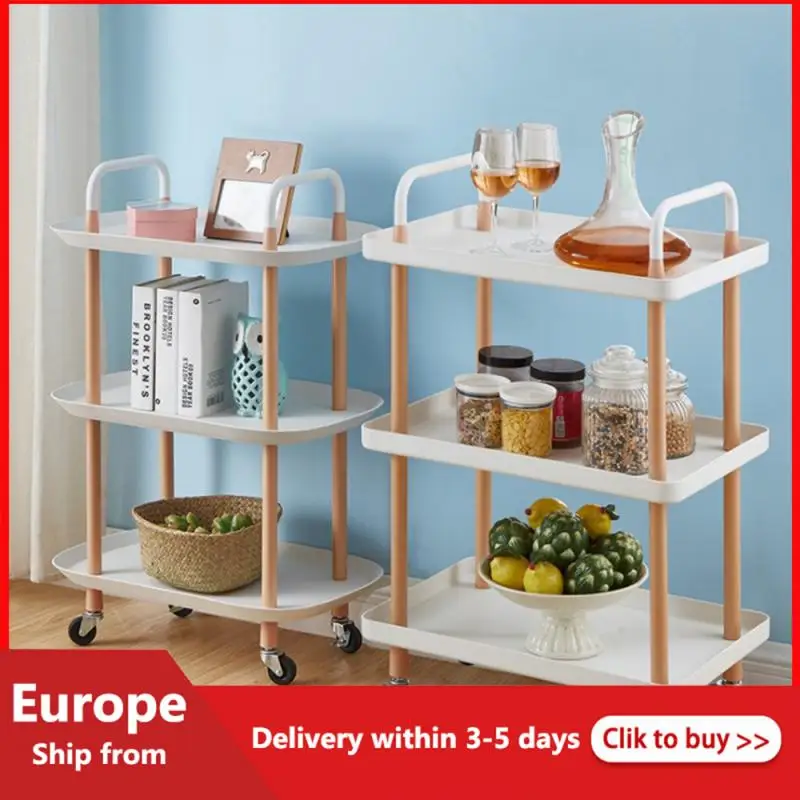 

Держатель для хранения на 3 уровня, стойка-органайзер для кухонных принадлежностей, выдвижная полка для гостиной, ванной комнаты, HWC