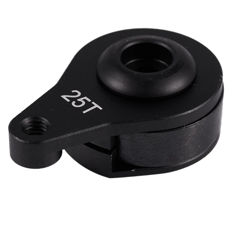 

2 Set RC Car Part: 1 Set 25T Aluminum Shock Absorber Servo Arm & 1 Set 2.2 Inch RC Tire Metal Beadlock Rims Wheel