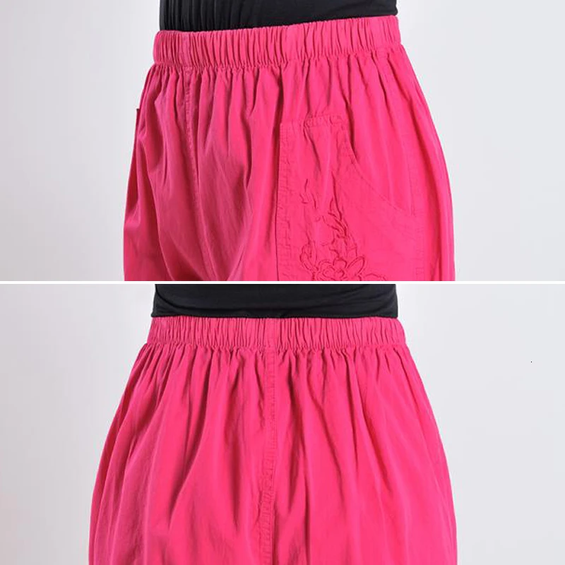 Большие размеры для женщин среднего возраста высокая талия прямые брюки модные