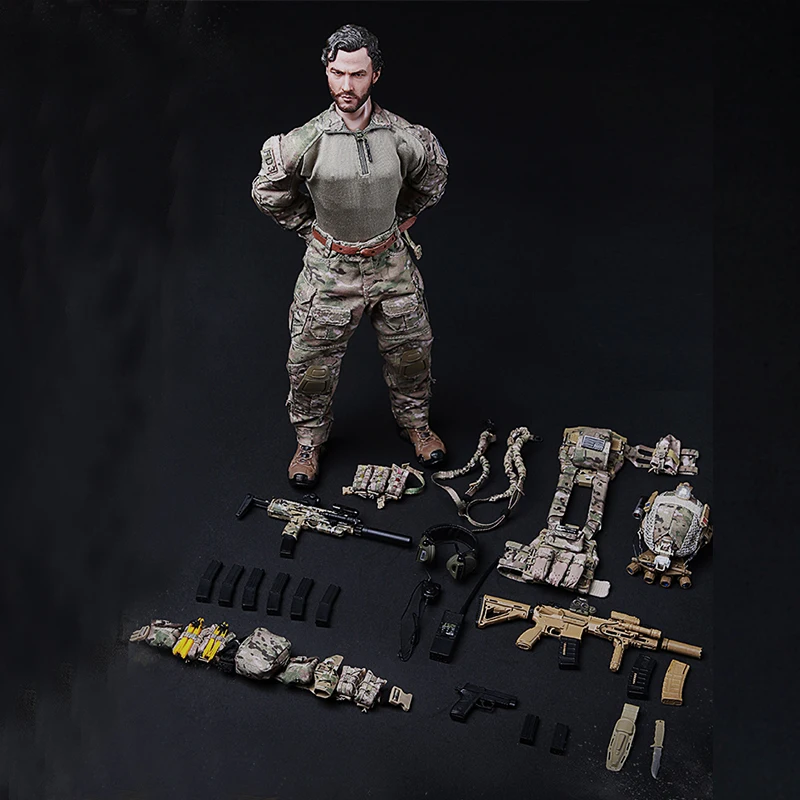 MINITIMES 1/6 Солдат модель США темно-синий уплотнитель двойной стрелок M010