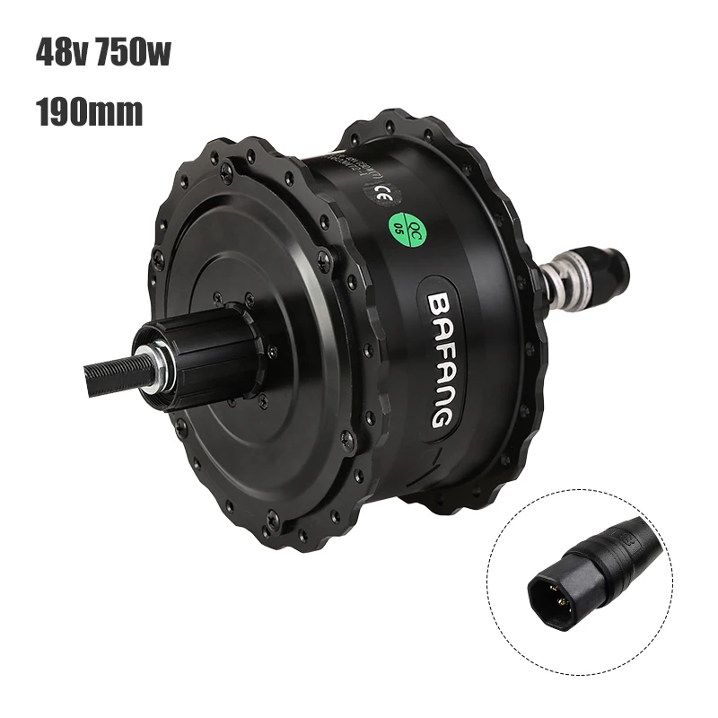 BAFANG 48V 750W бесколлекторный мотор Bafang мотор для центрального движения RMG06 D/DC 750W задний мотор старый 175 мм/190 мм 8Fun Электрический велосипед задний мотор для центрального движения
