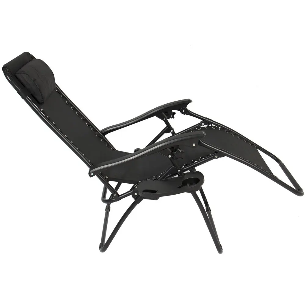 値段 ポータブル折りたたみ椅子,プール家具,屋外用,2ユニット,黒