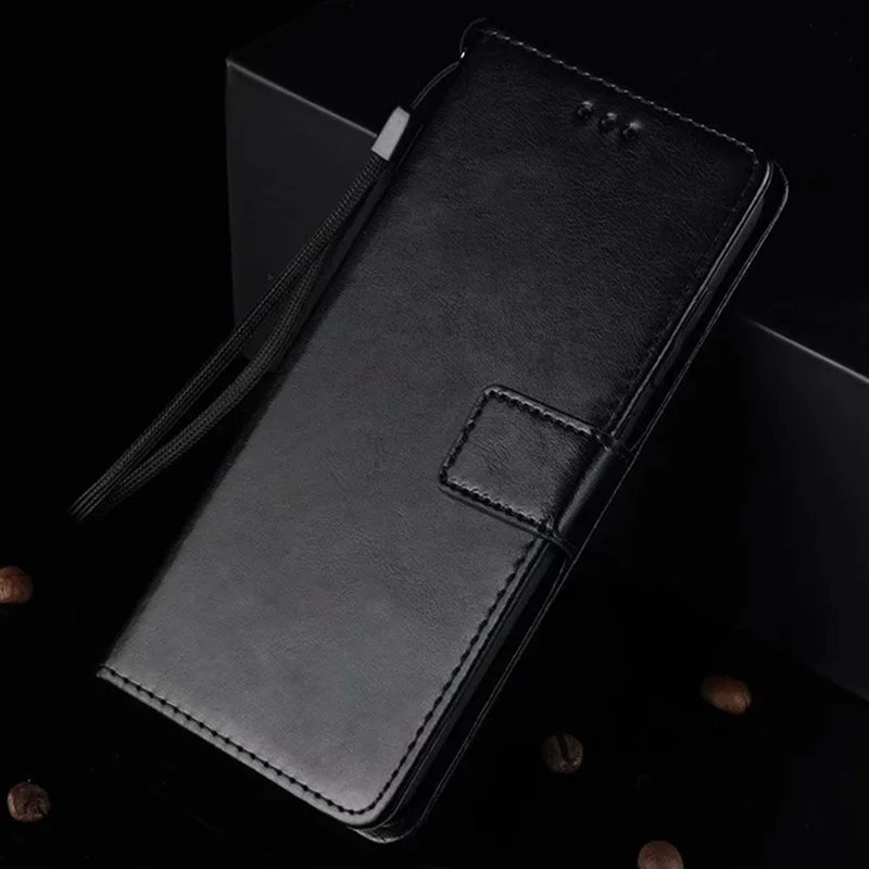 Кожаный чехол для Motorola Moto G8 Play откидной Чехол кошелек телефона G8Play Карманный