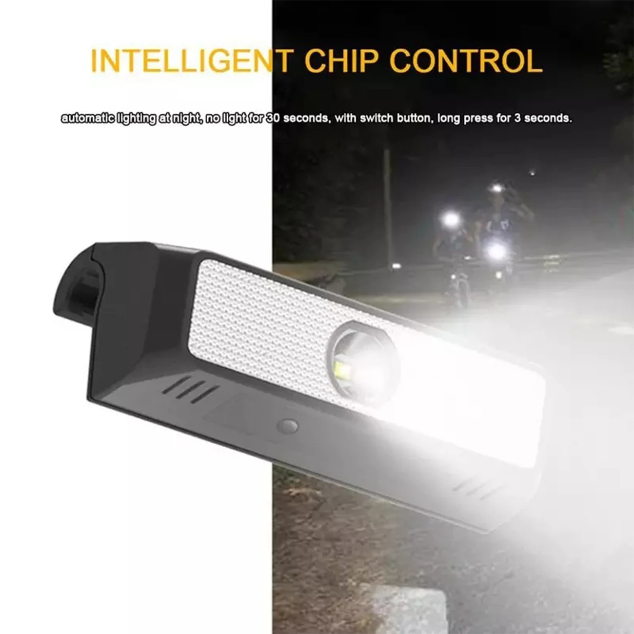 

Bicycle Headlight Smart Solar Headlight Waterproof LED Bicycle Front Light Super Bright for Mountain Bike Electric Scoote