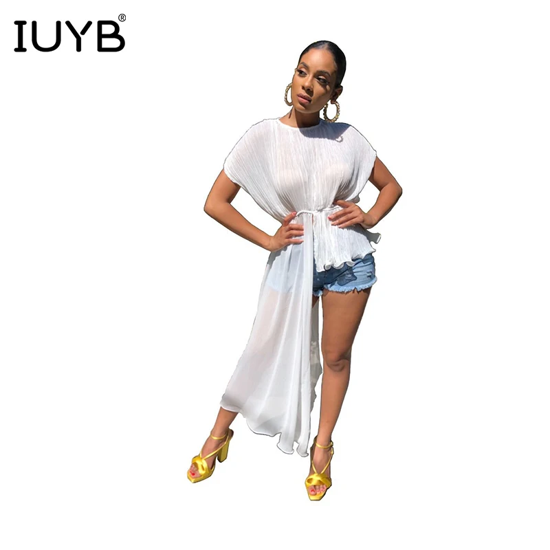 IUYB 2019 Новая летняя специальная Сексуальная Женская Асимметричная уличная