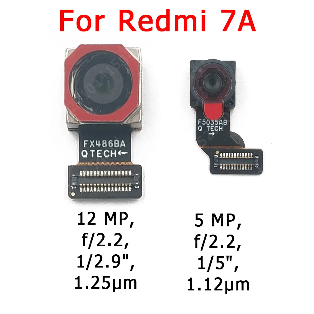 Оригинальная фронтальная задняя камера для Xiaomi Redmi 7A основной фронтальный модуль