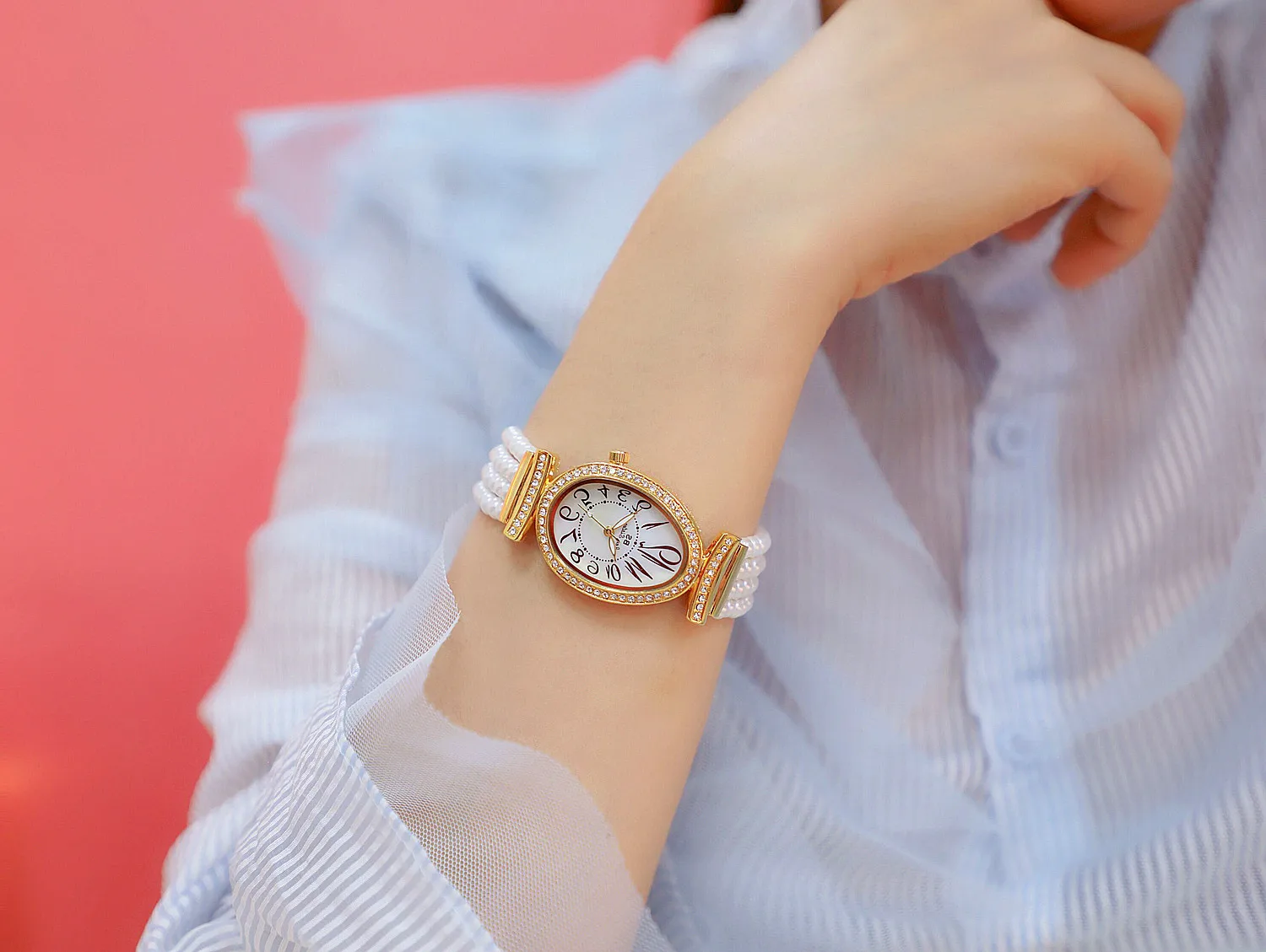 Relogio feminino Топ бренд женские часы Роскошные элегантные нарядные часы женские жемчужные наручные часы zegarek meski