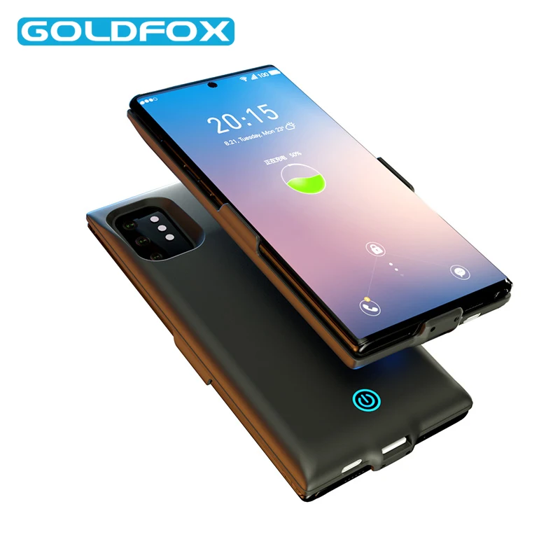 Чехол для Samsung Galaxy Note 10 10plus + внешний резервный аккумулятор 7000 мАч защитный чехол